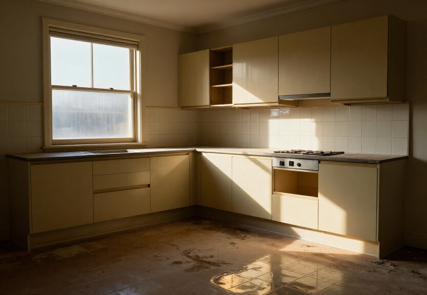 Dry and sanitised basement in Lethbridge Park after restoration